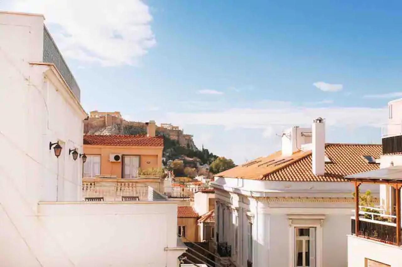 A Masterpiece In Plaka With Big Balcony And Acropolis View Lejlighed Athen Eksteriør billede
